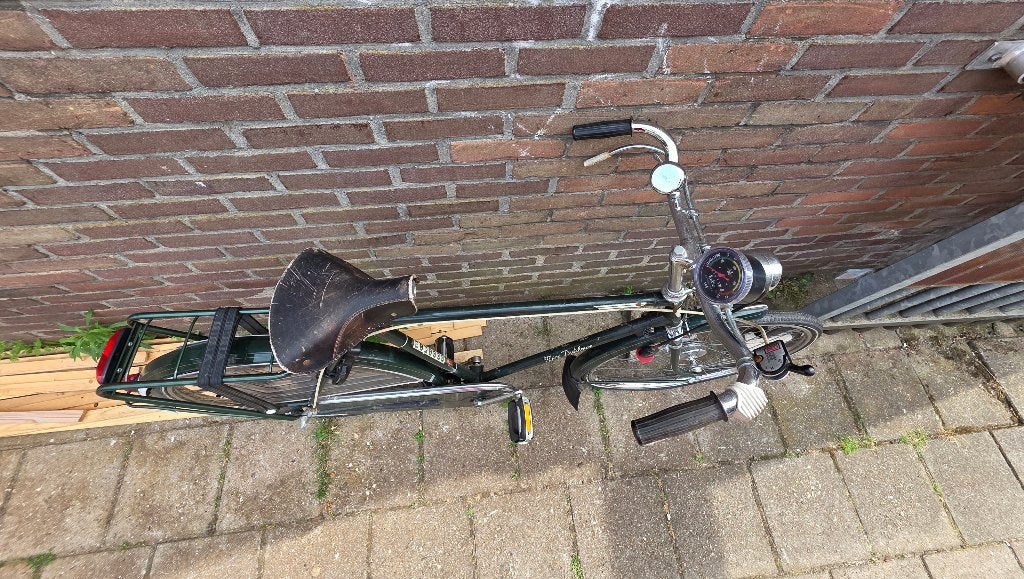 Heren fiets, Fietsen en Brommers, Fietsen | Heren | Herenfietsen, Gebruikt, Versnellingen, 49 tot 53 cm, Trommelrem