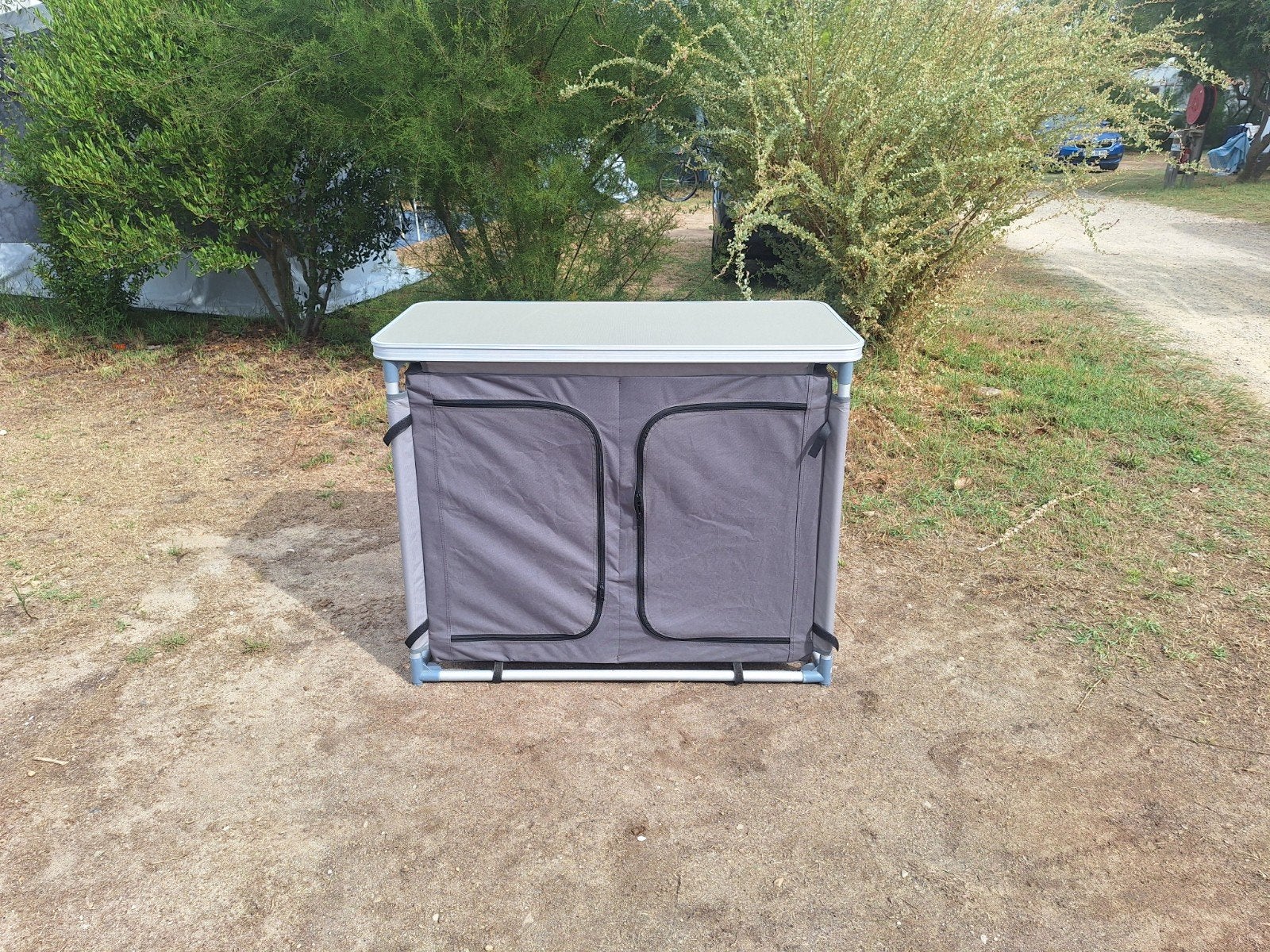 2 Campingkasten - 102x47x83 cm, Caravans en Kamperen, Kampeeraccessoires, Ophalen, Gebruikt