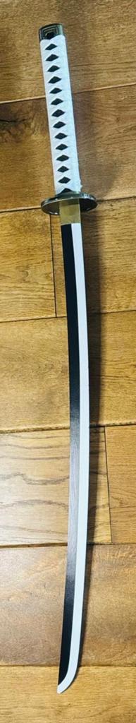 Decoratieve Katana Zwart/Wit - Cosplay/Display, Ophalen of Verzenden
