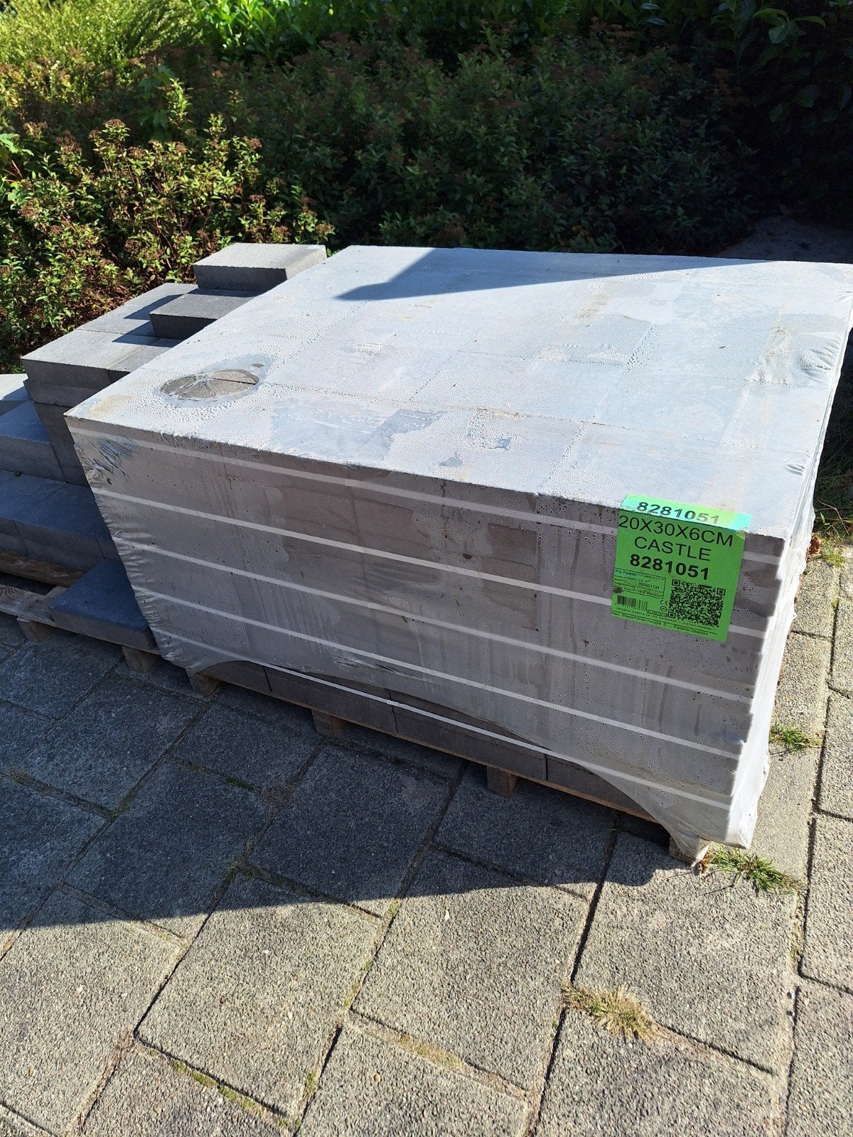 Nieuwe stenen 20x30x6cm Castle - 12-14m2, Doe-het-zelf en Verbouw, Tegels, Ophalen, Overige materialen, Overige typen, Nieuw