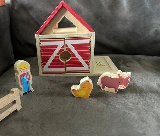 houten speel  boerderij, Ophalen of Verzenden, Zo goed als nieuw