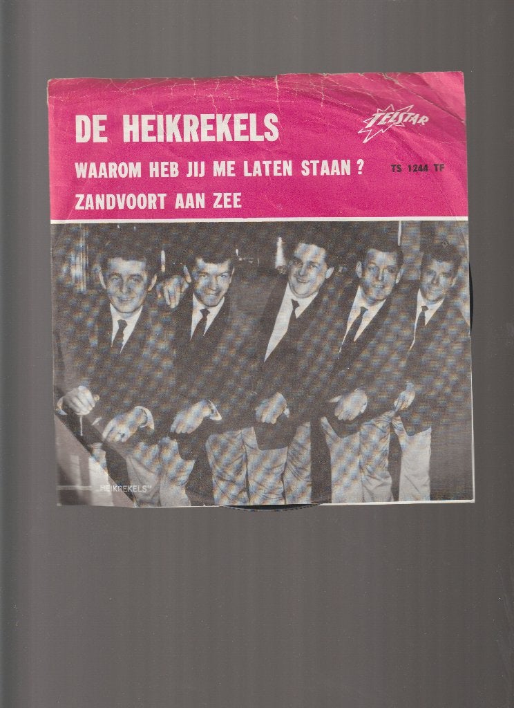 DE  HEIKREKELS  --  WAAROM HEB JIJ ME LATEN STAAN ?, Cd's en Dvd's, Vinyl Singles, 7 inch, Zo goed als nieuw, Nederlandstalig
