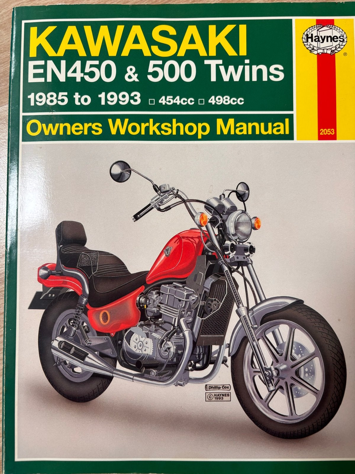 Kawasaki EN450 & 500 Twins Werkplaatshandboek, Ophalen of Verzenden, Kawasaki