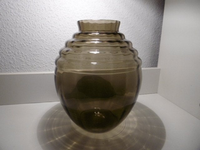 Mooie art deco vaas Verriere Doyen / Edmond Paul ? Belgie ?, Ophalen of Verzenden