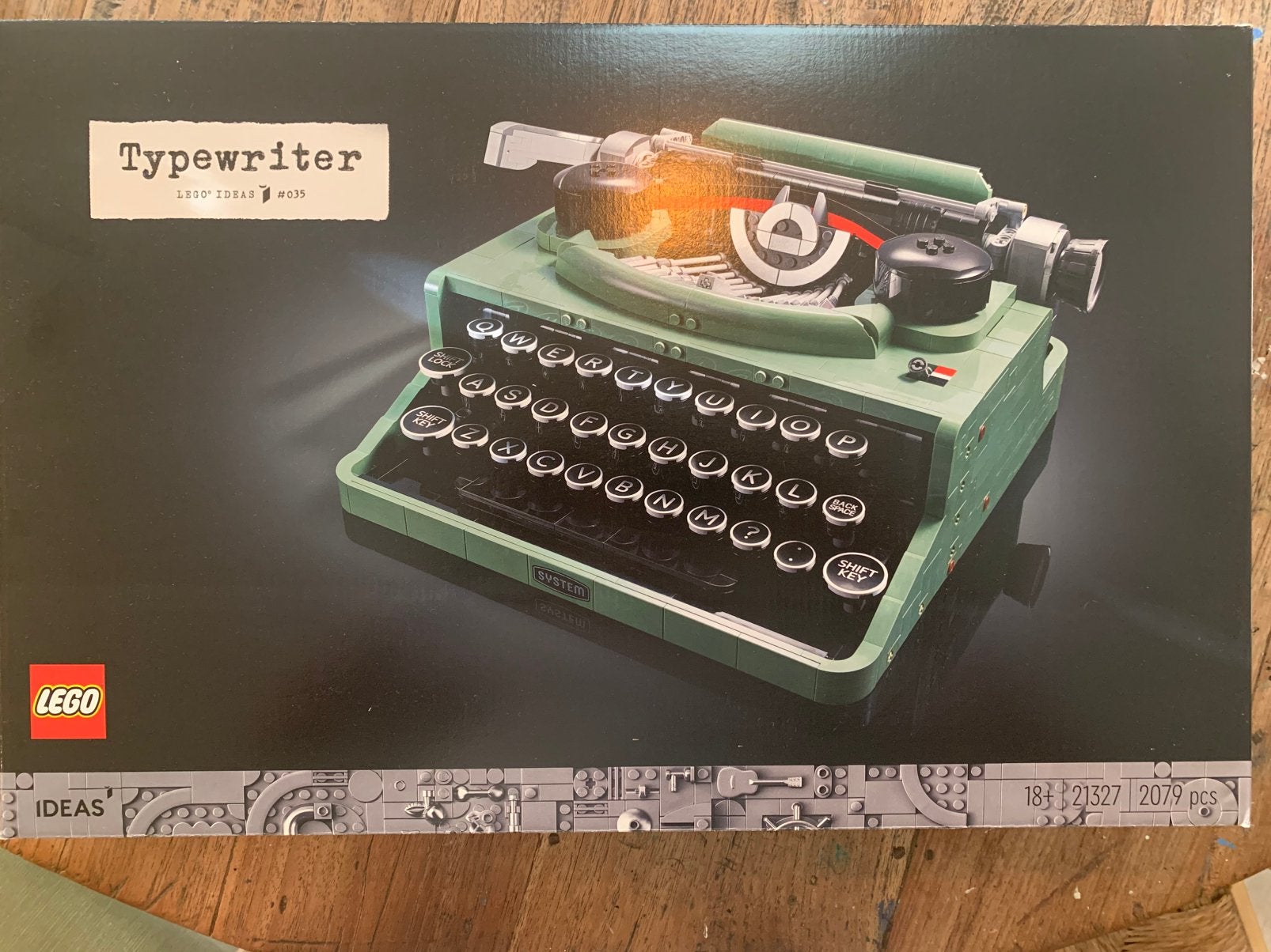 Lego typewriter, Ophalen, Zo goed als nieuw