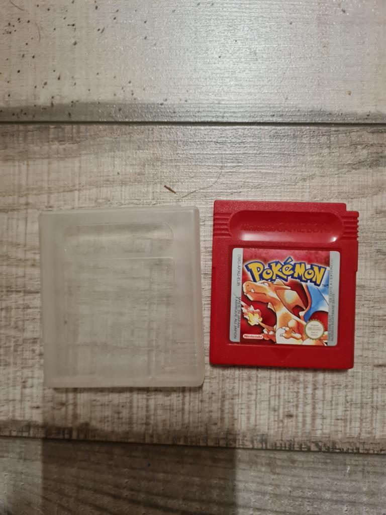 Pokémon Red Game Boy (Gameboy) - Klassieke RPG, Gebruikt, 1 speler, Ophalen of Verzenden, Role Playing Game (Rpg)
