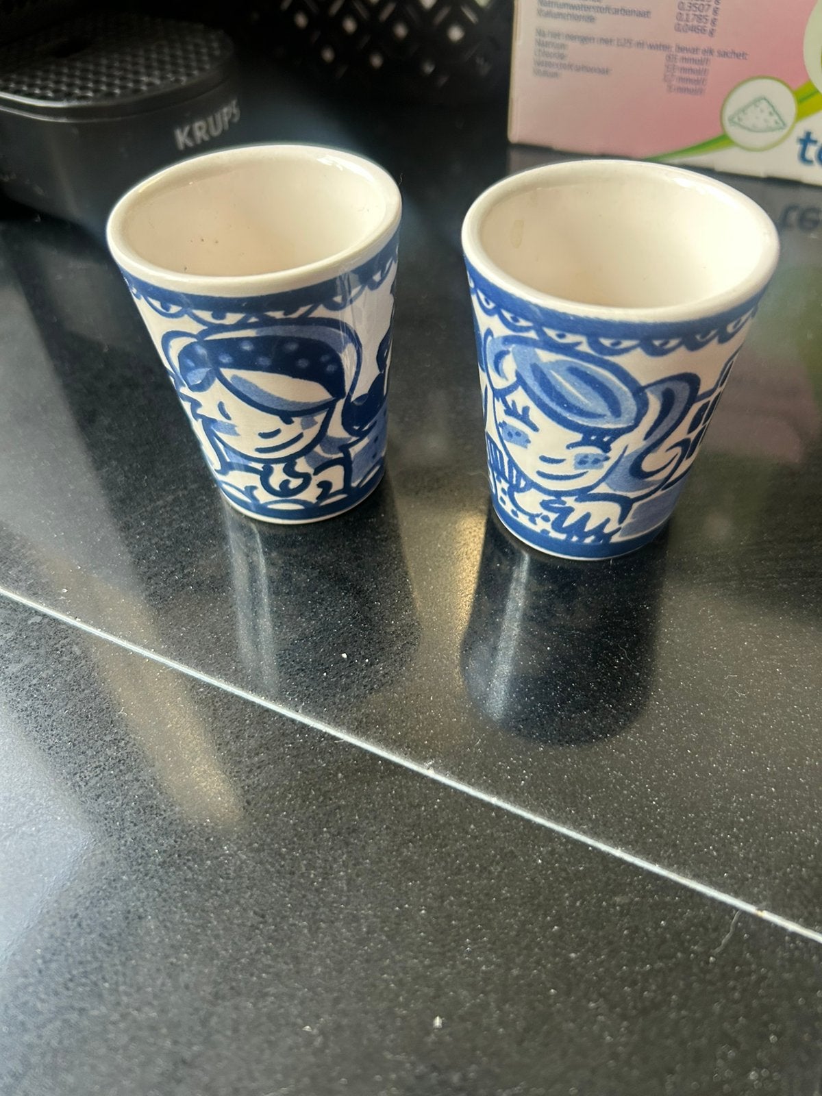 Delfs blauw blond, Rond, Ophalen of Verzenden, Zo goed als nieuw, Aardewerk