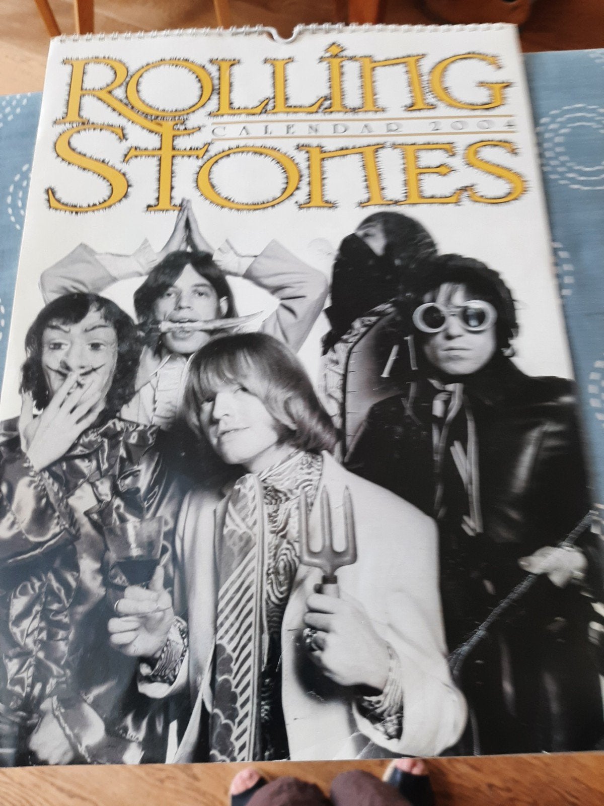 Rolling Stones Kalender 2004 - Schitterende Foto's, Ophalen of Verzenden, Gebruikt, Overige typen