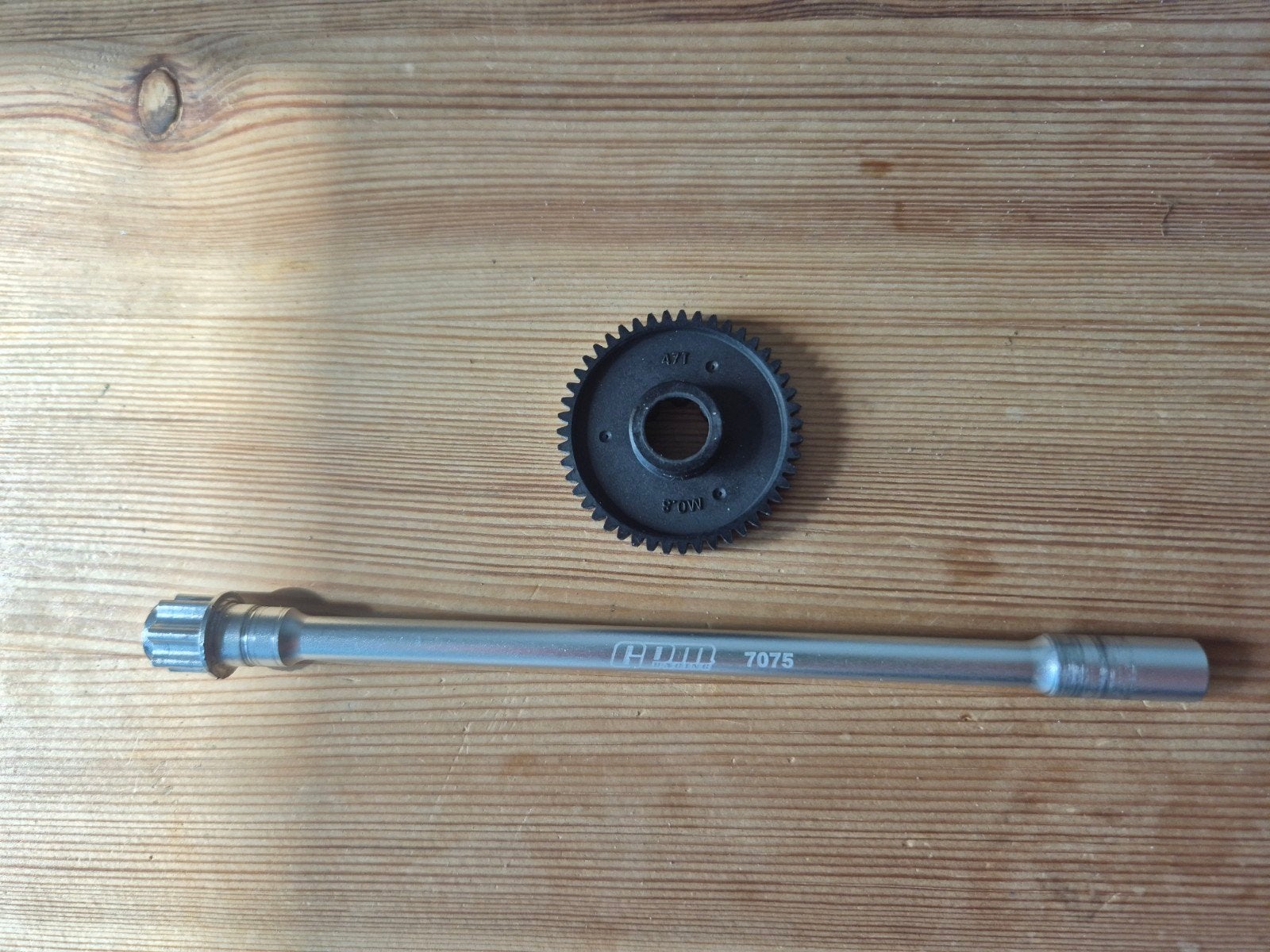 Traxxas Mini Maxx upgrade. Aluminium GPM as incl spur gear, Ophalen of Verzenden, Overige schalen, Auto offroad