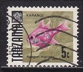 3370 - Tanzania michel 19 gestempeld , Apogon nigripes, Verzenden, Tanzania, Gestempeld