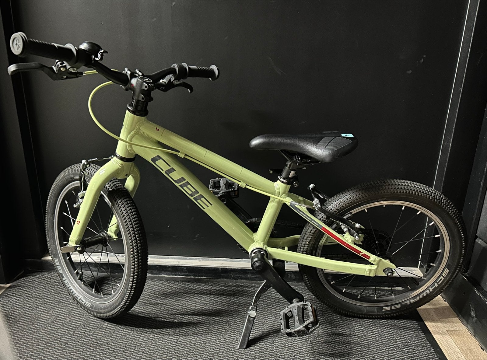 Cube Cubie 160 Kinderfiets - Zo goed als nieuw!, Ophalen, Zo goed als nieuw, Velgrem, 16 tot 20 inch