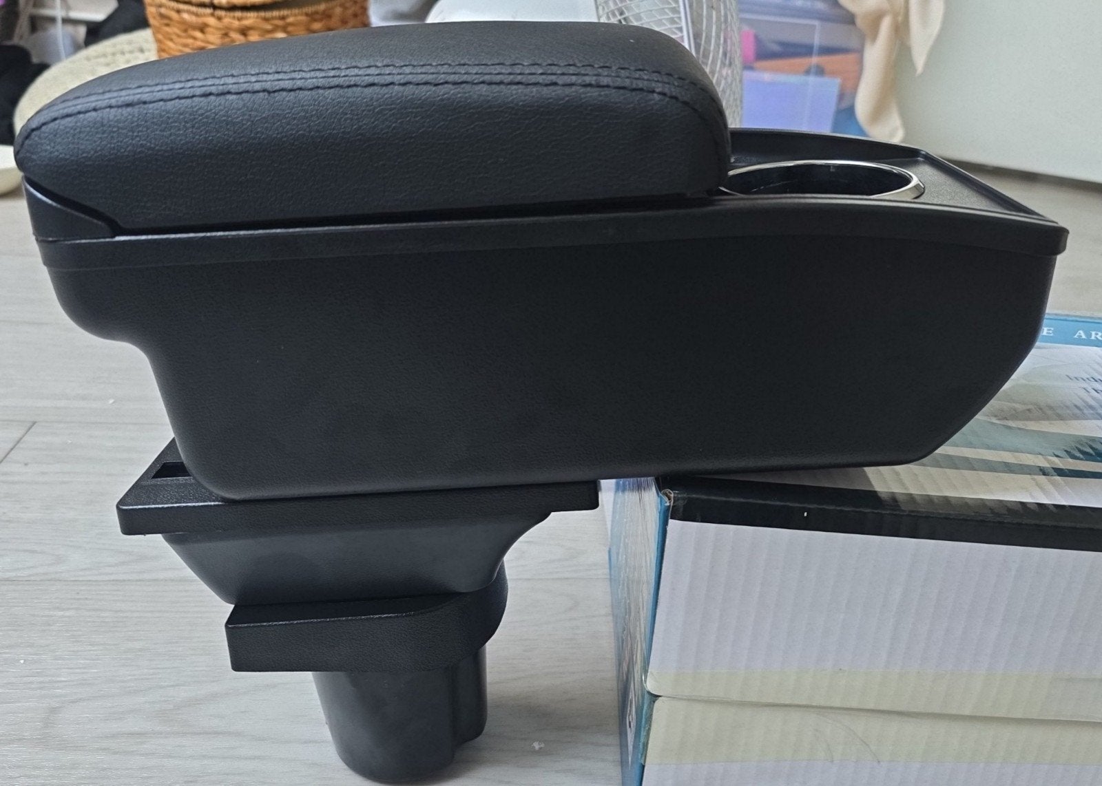Universele Auto Armsteun met Opbergvak en Bekerhouder, Ophalen of Verzenden, Nieuw