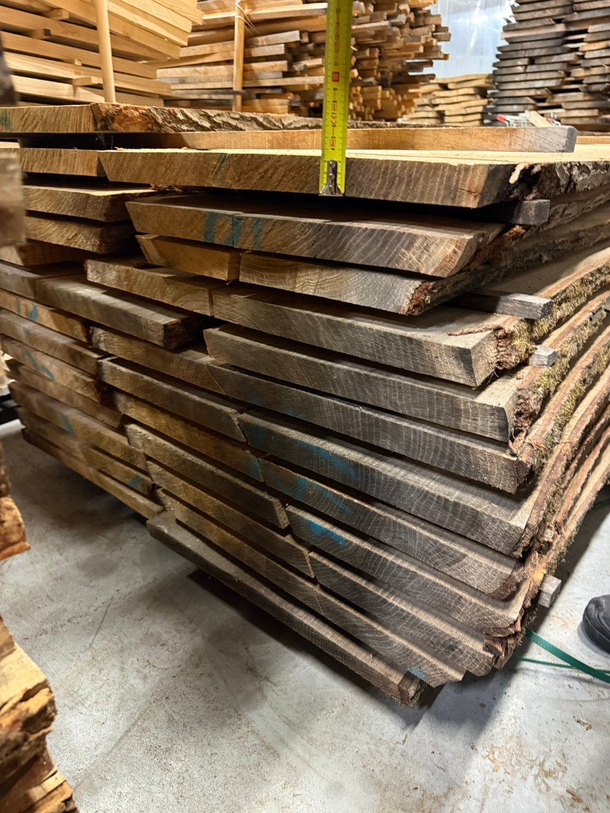 Planken schaaldelen amerikaans eiken, Ophalen, Gebruikt, Eiken, Plank