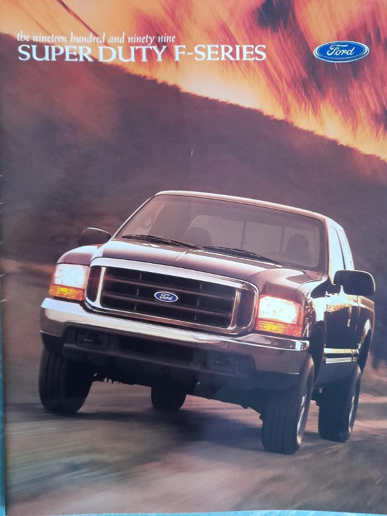 Ford USA F-Series Pickup, brochure 3/1998, Verzenden, Zo goed als nieuw, Ford