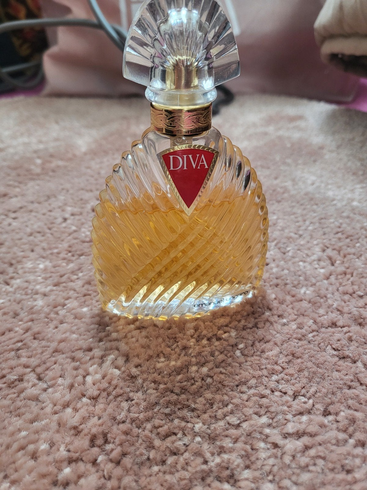 Diva Emanuel Ungaro parfum 50 ML  - Vintage geur, Ophalen of Verzenden, Zo goed als nieuw