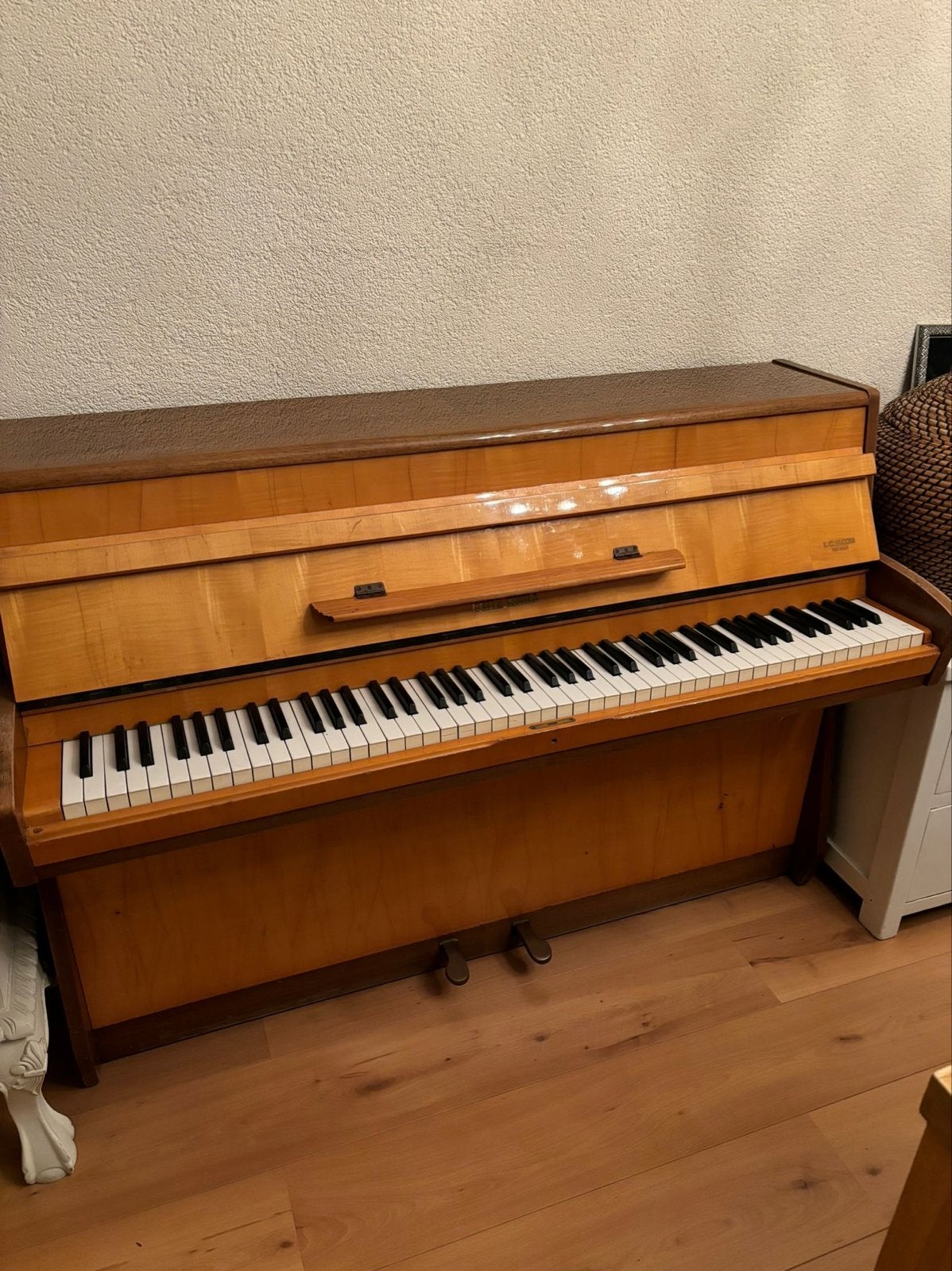 L.C. Jacobi Piano, Ophalen, Gebruikt, Bruin, Piano