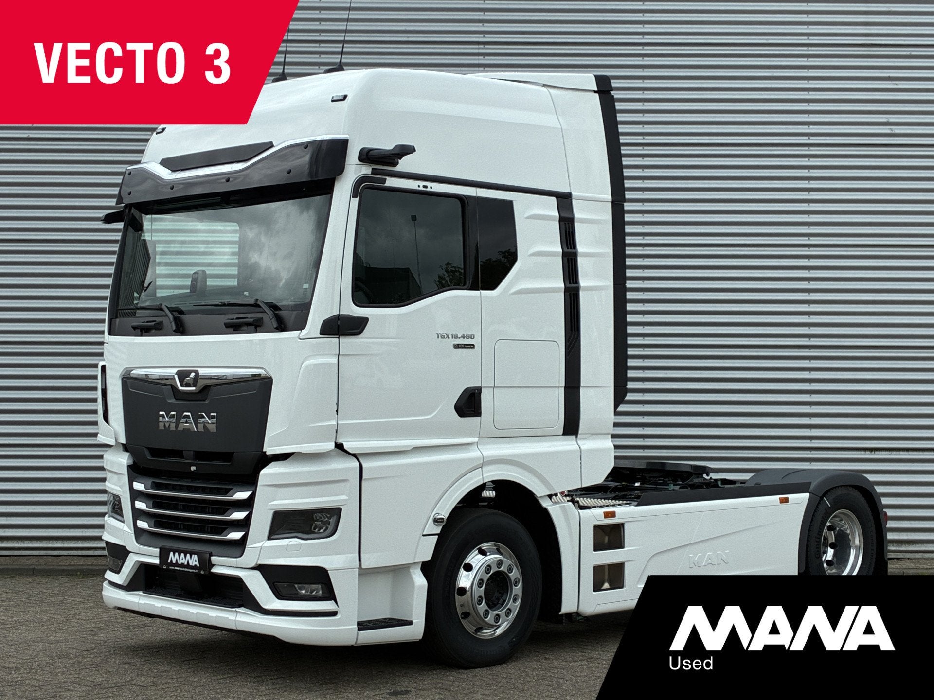 MAN TGX 18.480 480PK 4x2 BL Vecto 3 Stand-Clima CarPlay LED, Auto's, Automaat, MAN, Wit, Origineel Nederlands
