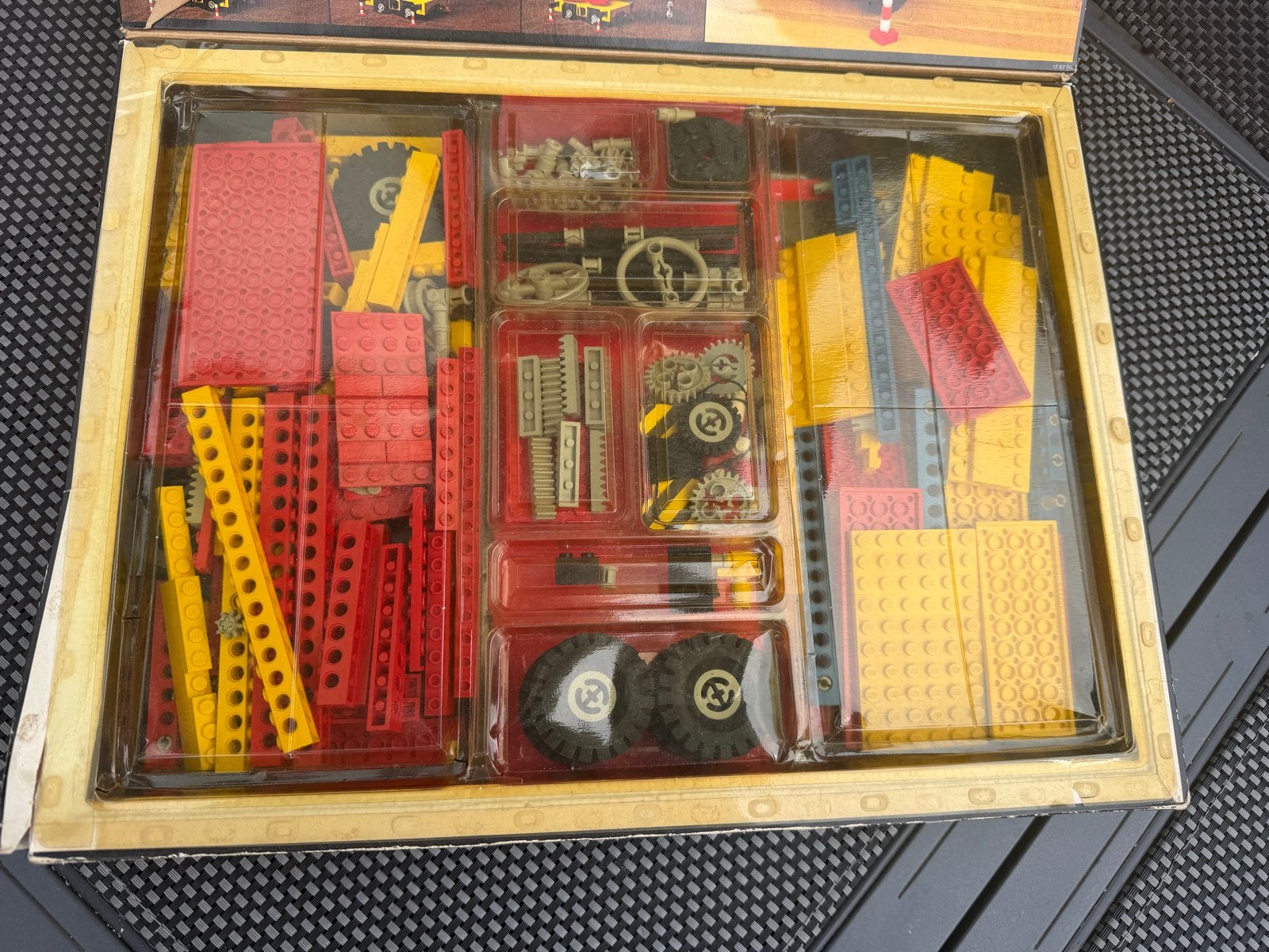 Vintage LEGO Technic sets (855, 850, 8851, 8860, 8859), Ophalen, Gebruikt