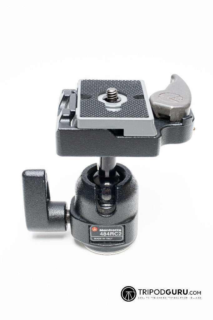 Manfrotto 484RC2 balhoofdje, Gebruikt, Via Valsugana, 100 36022 Cassola (VI) Italy, Info@videndum.com, Videndum Media Solutions Spa
