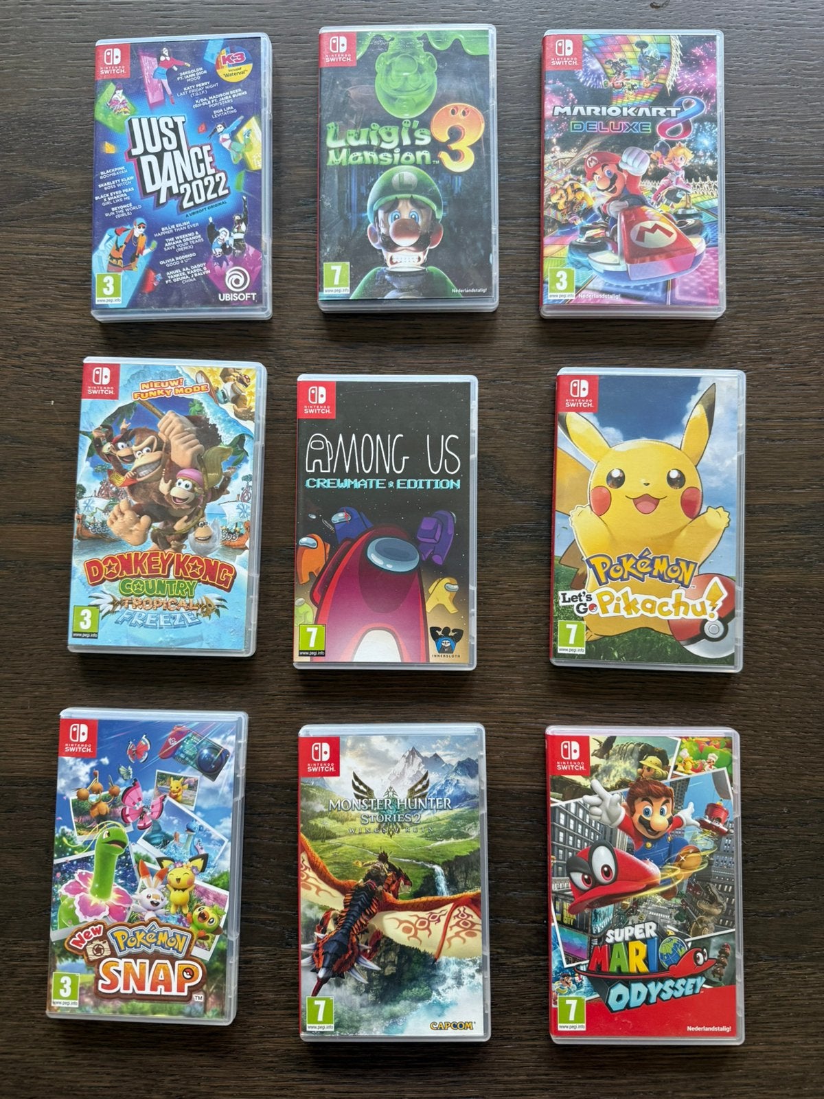 Nintendo Switch spellen set – 9 games, Spelcomputers en Games, Games | Nintendo Switch, Ophalen of Verzenden, Zo goed als nieuw