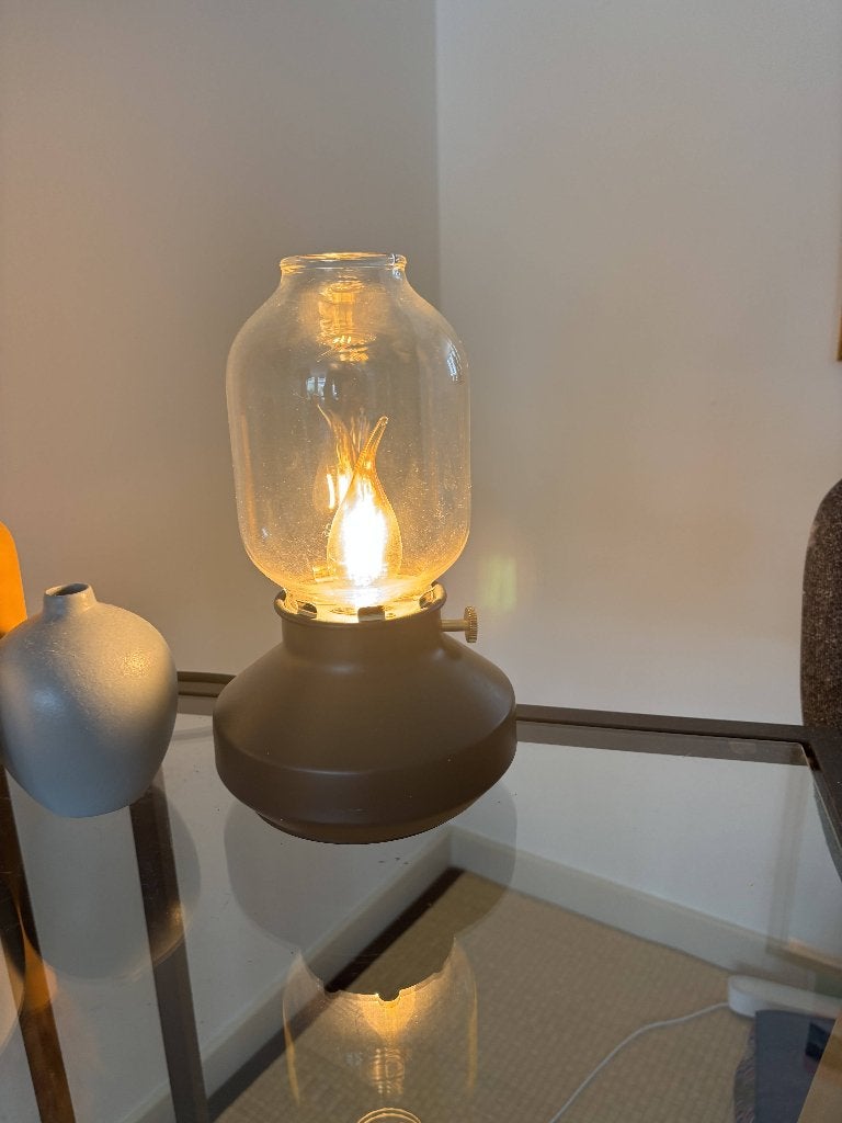 Cute lamp, Ophalen, Zo goed als nieuw, Glas