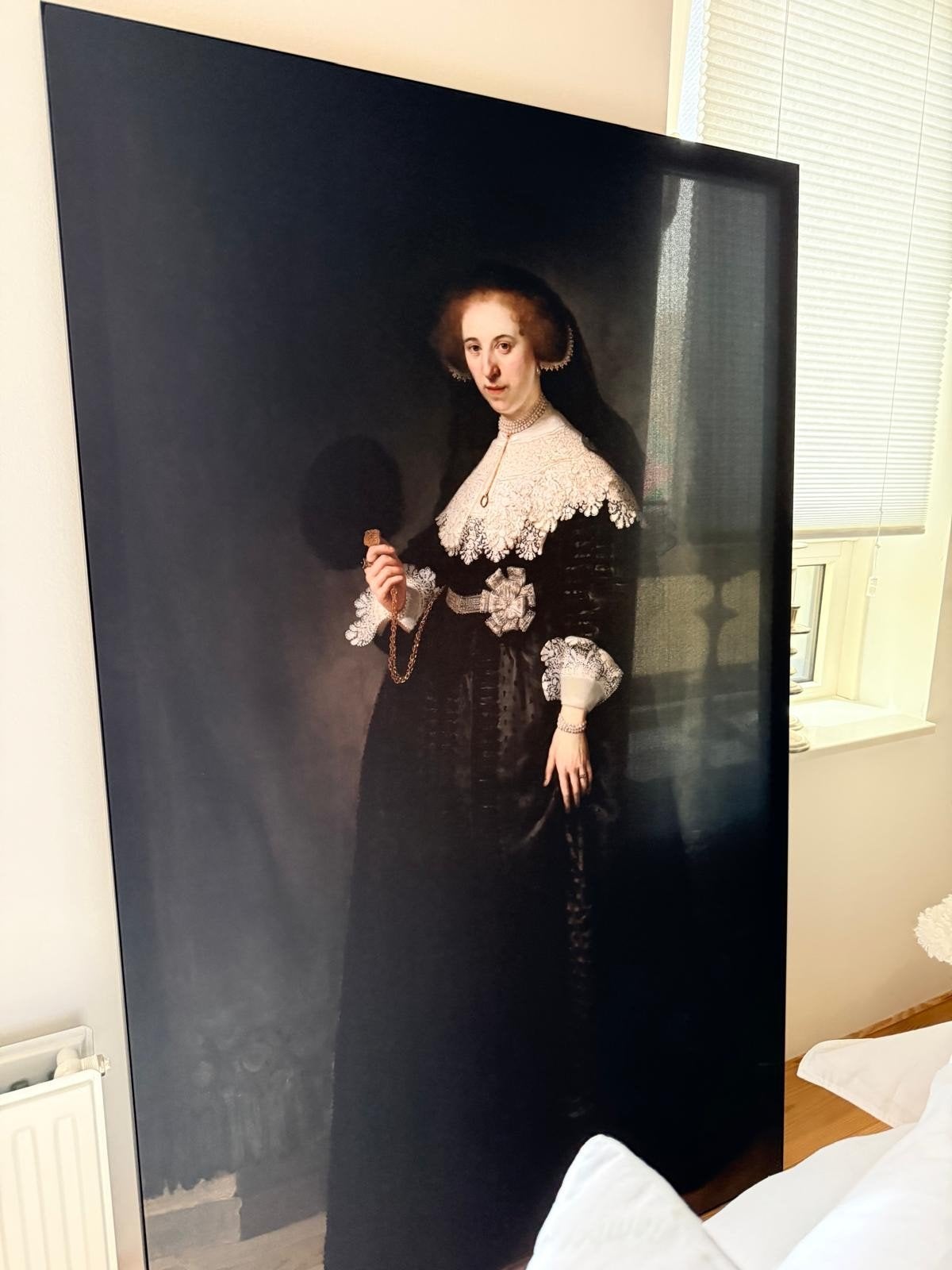 Schilderij op canvas Marten en Oopjen van Rembrant van Rijn, Ophalen, Zo goed als nieuw