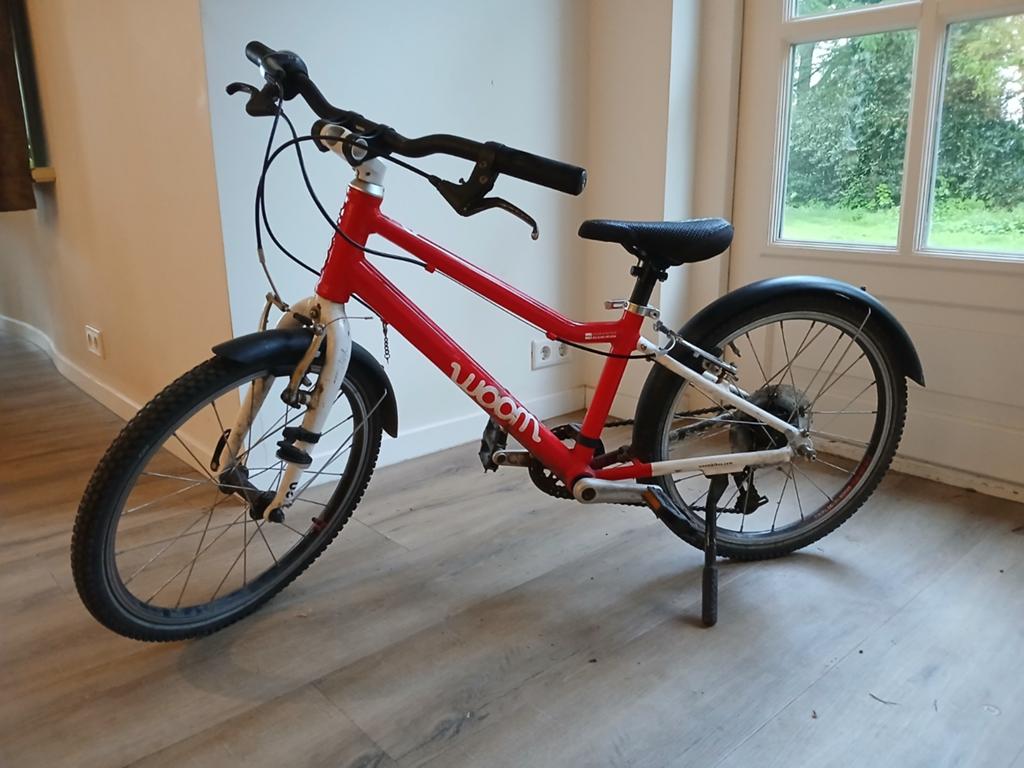 Woom 4 kinderfiets, 20 inch, Fietsen en Brommers, Ophalen of Verzenden, Gebruikt, Staal, 16 tot 20 inch