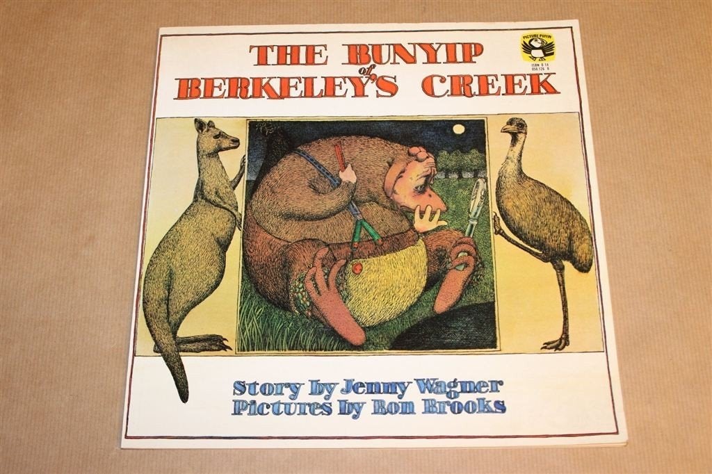 De Bunyip [1975] — Vintage Prentenboek uit de Puffin Reeks, Ophalen of Verzenden, Gelezen