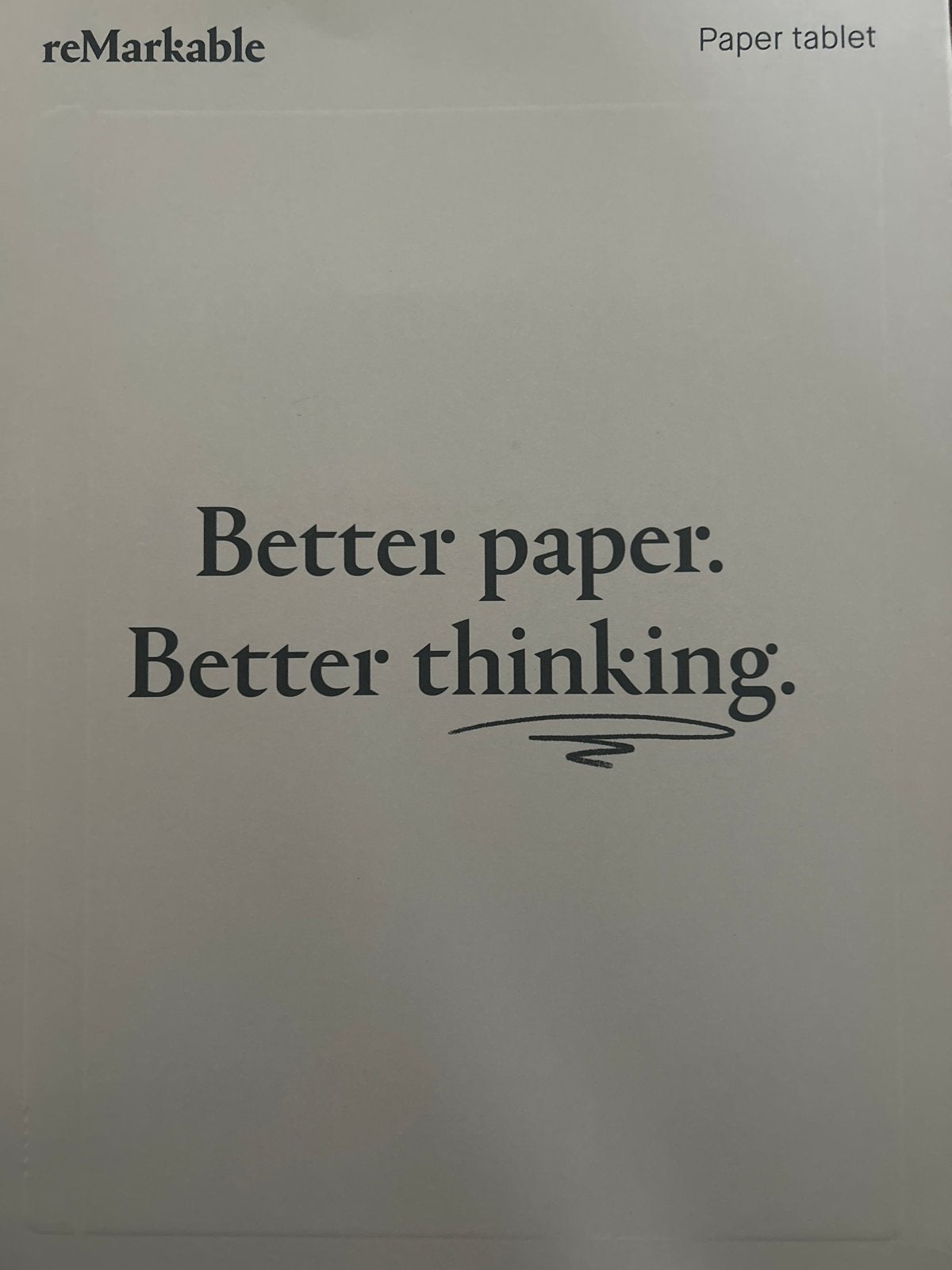 reMarkable Paper Tablet - Digitaal Notitieblok, Ophalen, 8 GB, Touchscreen, Zo goed als nieuw