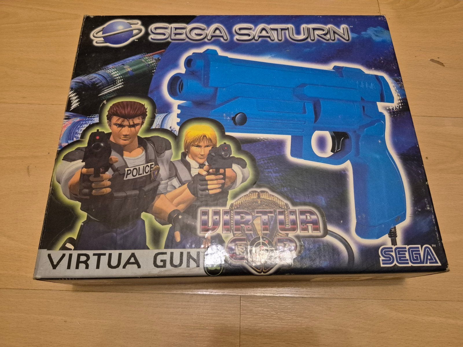 Sega Saturn Virtua Gun met Virtua Cop - Nieuw in doos, Ophalen of Verzenden