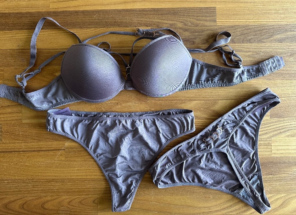 Lingerie set van Marlies Dekkers 80B Taupekleurig, Marlies Dekkers, Ophalen of Verzenden, Overige kleuren, Setje