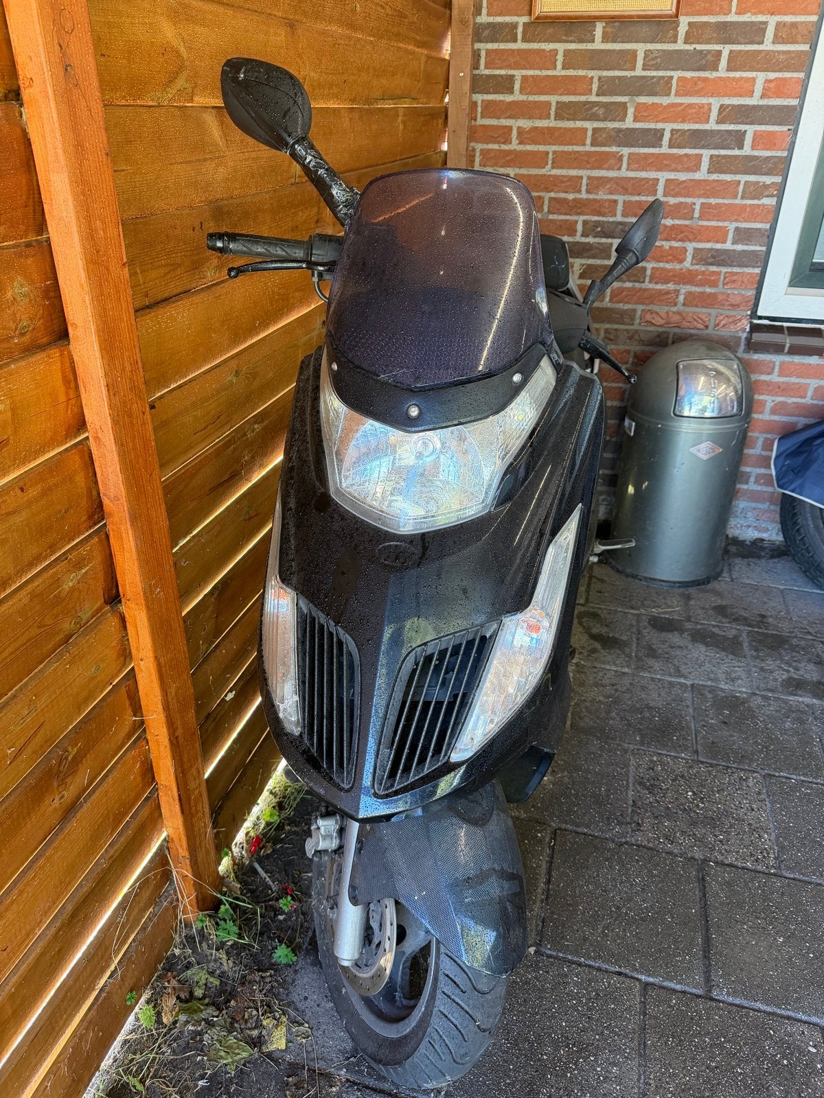 Zwarte Scooter KYMCO Dink 2010 / START NIET, Ophalen, Gebruikt, Maximaal 45 km/u, Benzine