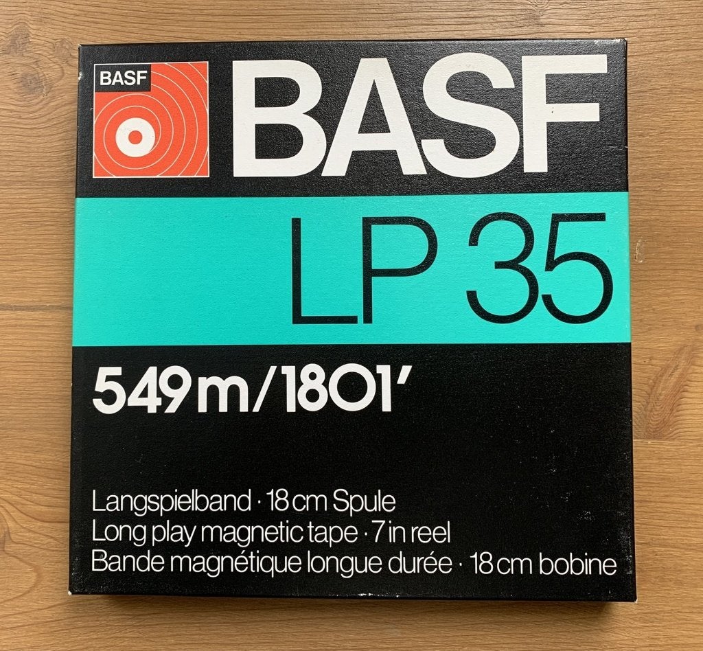 BASF Bandrecorderband LP 35 (9 st), Audio, Tv en Foto, Bandrecorders, Ophalen of Verzenden, Bandrecorder