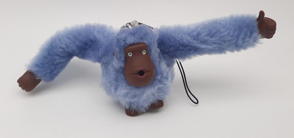 Kipling lichtblauw Aapje Free hanger, Ophalen of Verzenden, Gebruikt