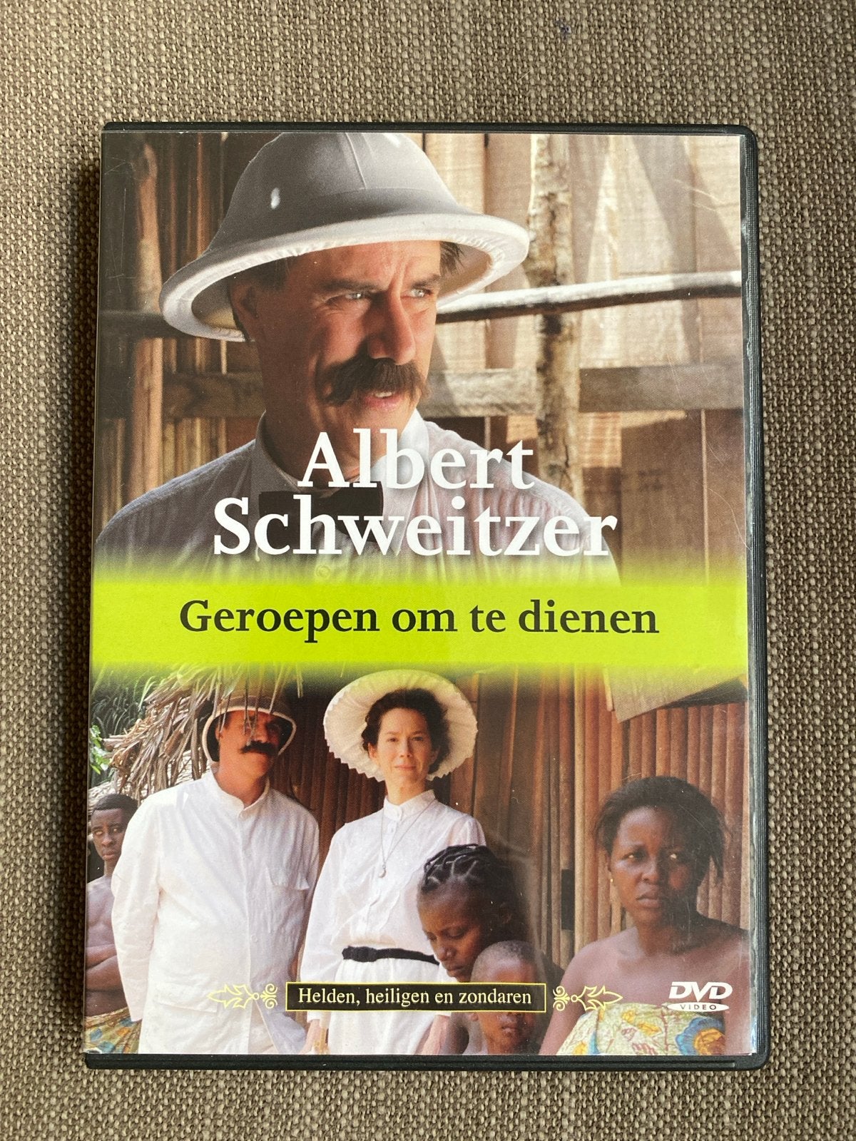 Albert Schweitzer: Geroepen om te dienen DVD, Alle leeftijden, Ophalen of Verzenden, Zo goed als nieuw, Biografie