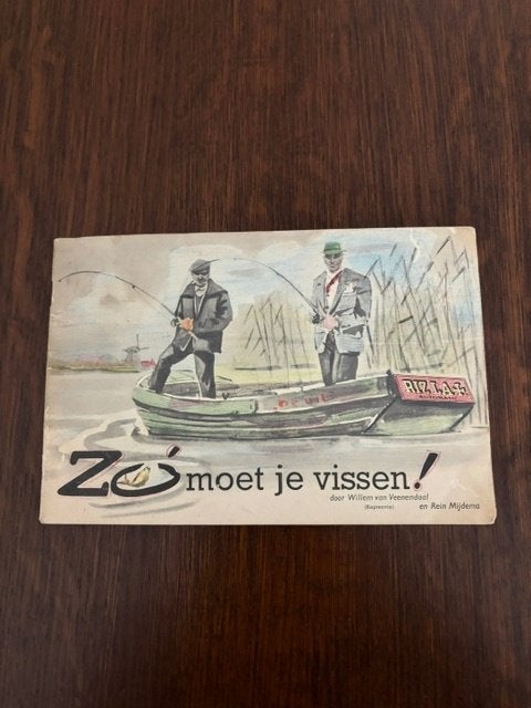 Visgids " Zo moet je vissen ", Ophalen of Verzenden, Gebruikt, Overige typen