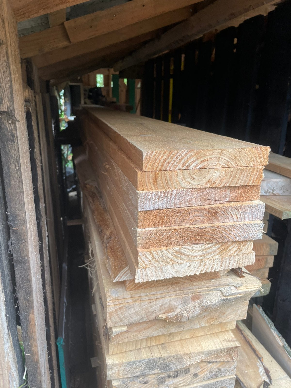 Red cedar planken,boeidelen,timmerhout, 25 tot 50 mm, Nieuw, Ophalen of Verzenden, Plank