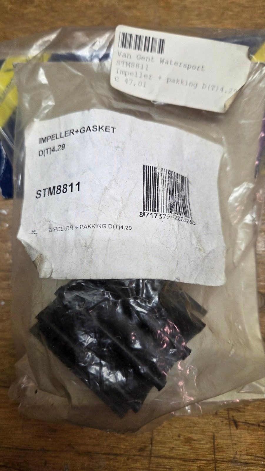 Vetus impeller STM8811, Ophalen of Verzenden, Zo goed als nieuw