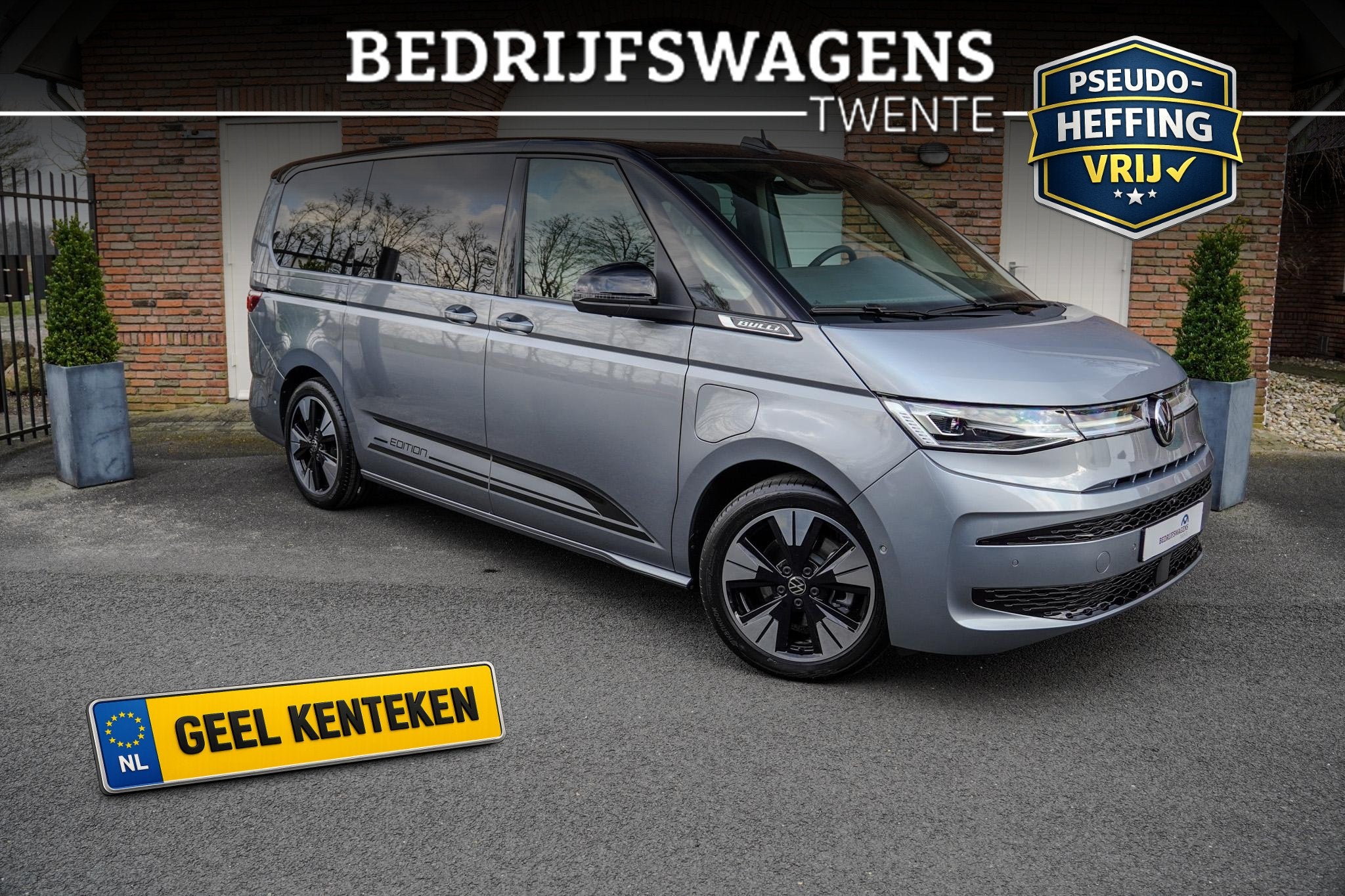 Volkswagen Multivan 1.5I E-hybrid Edition L2 4x4 Panoramadak, Auto's, Volkswagen, Automaat, Stof, Gebruikt, 7 stoelen