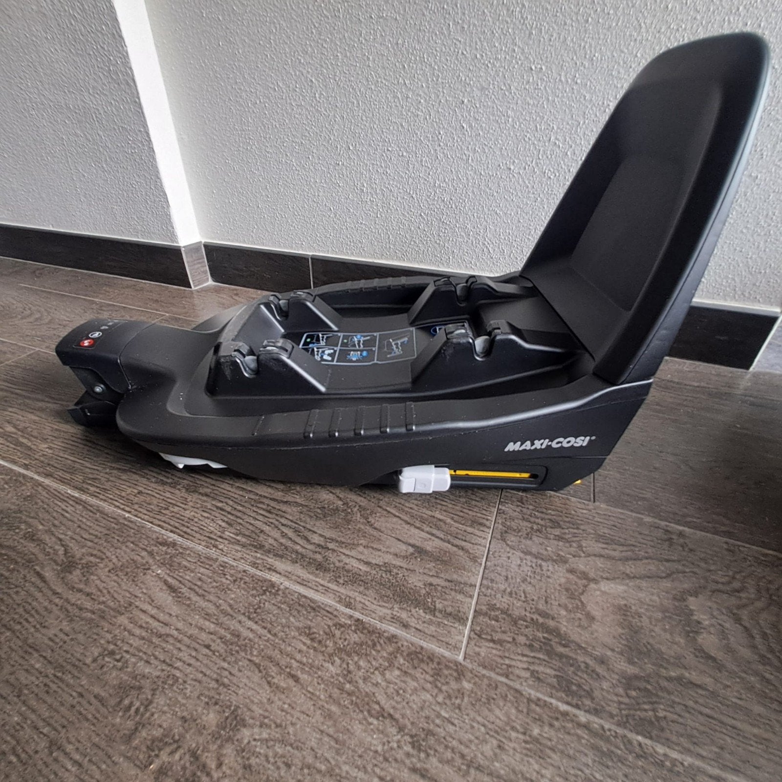 Maxi-Cosi Pebble Pro i-Size met FamilyFix3 Isofix Base, Ophalen, Zijbescherming, Zo goed als nieuw, Isofix