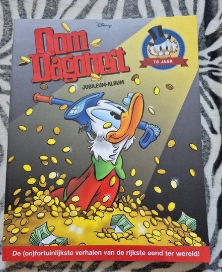Oom Dagobert Jubileum-Album, Eén stripboek, Ophalen of Verzenden, Gelezen