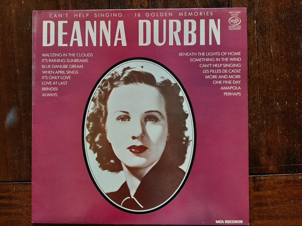 LP Deanna Durbin / Can't help singing (1982), LP, Gebruikt, Pop, Ophalen of Verzenden