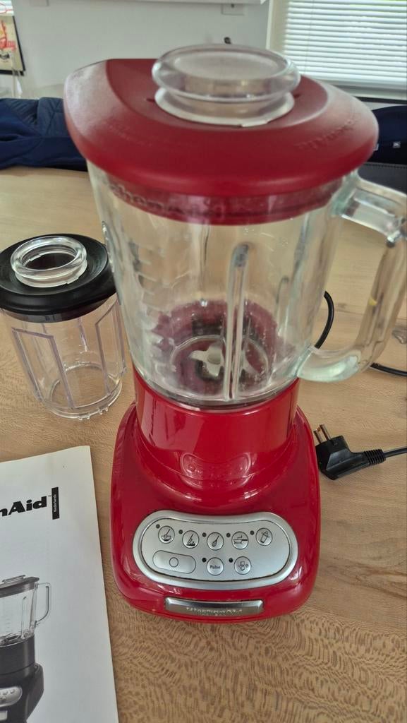KitchenAid Artisan Blender Rood - Krachtige Keukenhulp, Witgoed en Apparatuur, Blenders, Ophalen of Verzenden, Gebruikt, Blender