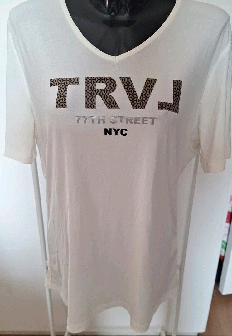 Zoso travelstof shirt maat xl nieuwstaat, Kleding | Dames, Wit, Maat 42/44 (L), Ophalen of Verzenden, Zo goed als nieuw