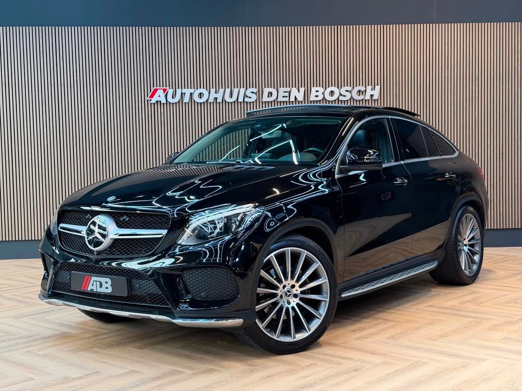 Mercedes-Benz GLE-klasse Coupé 350 d 4MATIC AMG - Pano, Auto's, 2175 kg, Gebruikt, 259 pk, Leder