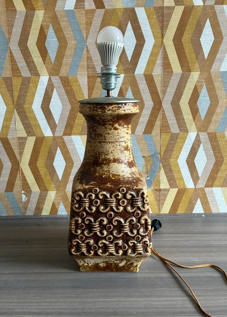 Vintage vloerlamp keramiek West Germany, Huis en Inrichting, Lampen | Vloerlampen, Overige materialen, Gebruikt, Vintage, Ophalen of Verzenden