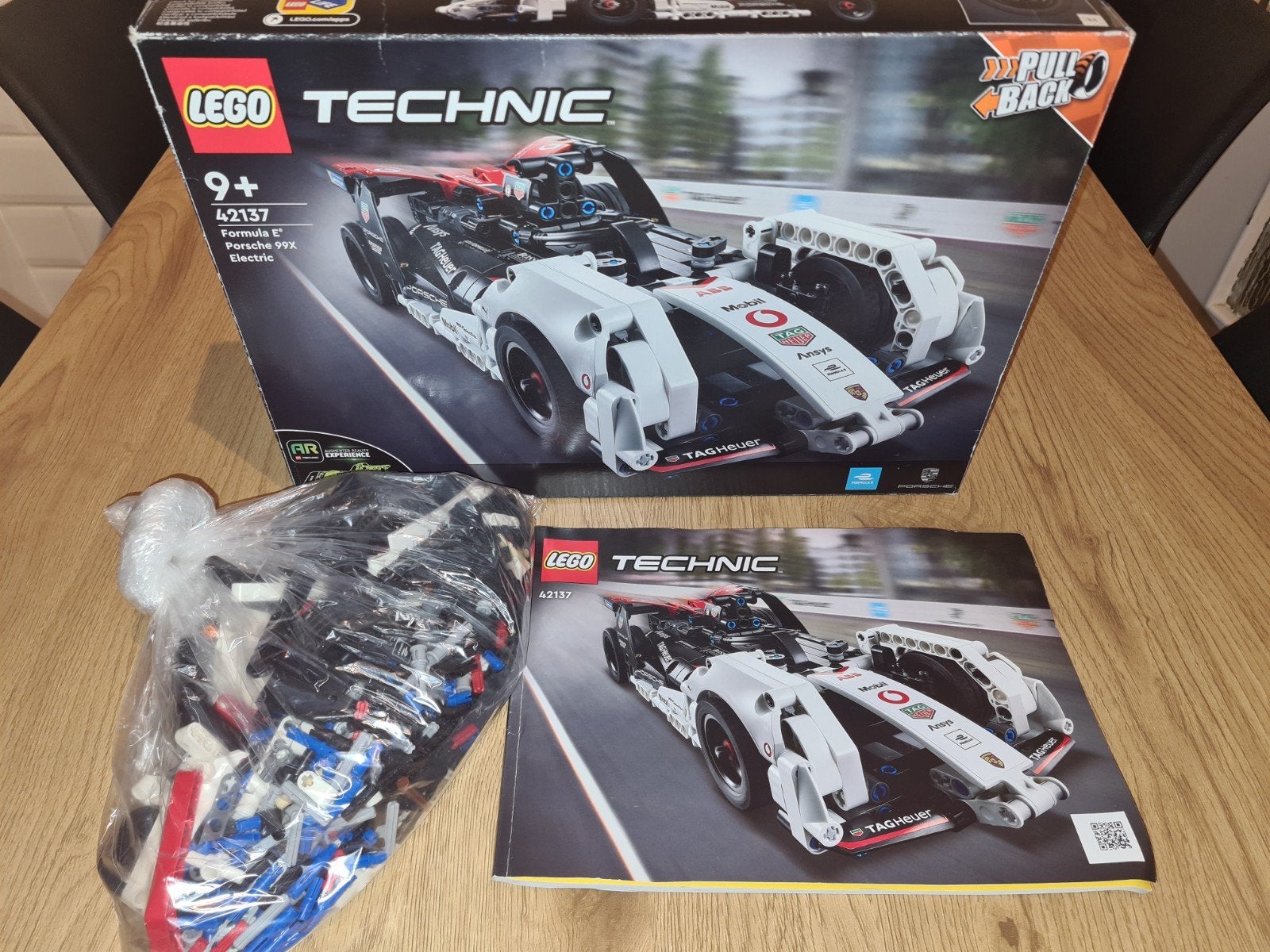 Lego technic Formula E porsche 99x, Lego, Ophalen of Verzenden, Zo goed als nieuw, Complete set
