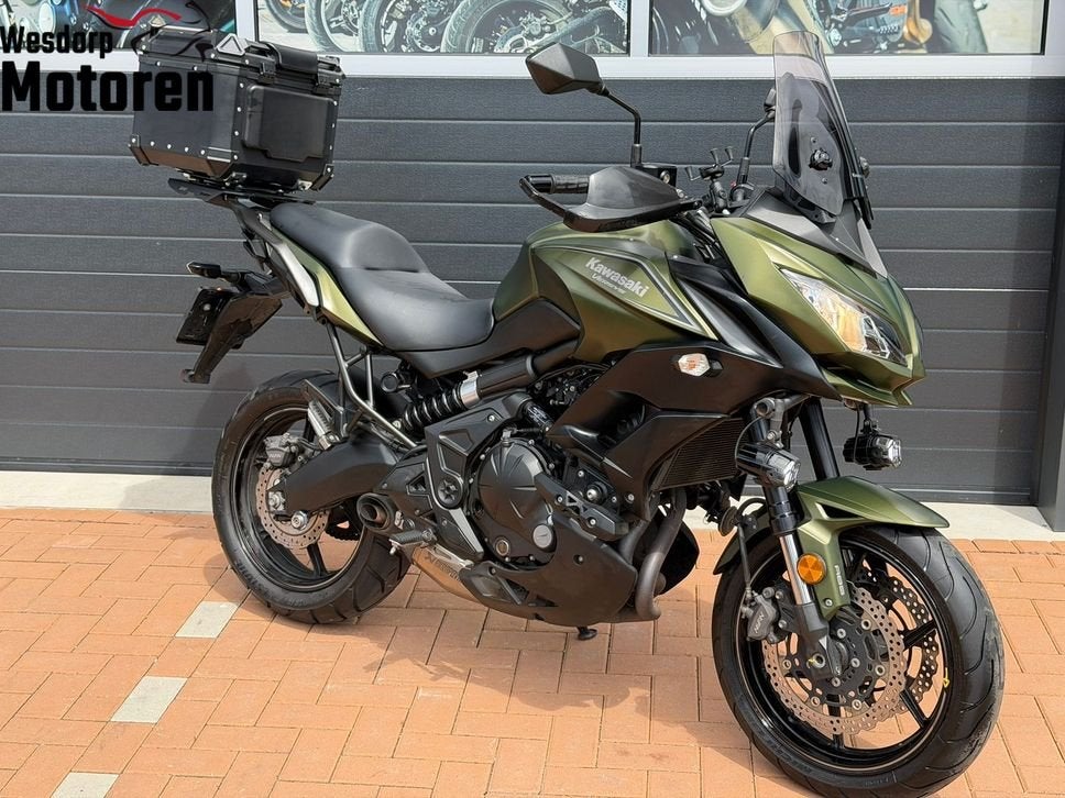 KAWASAKI KLE 650 VERSYS ABS AKRAPOVIC 12 maanden garantie, Motoren, Motoren | Kawasaki, 2 cilinders, 649 cc, Bedrijf, Onbekend