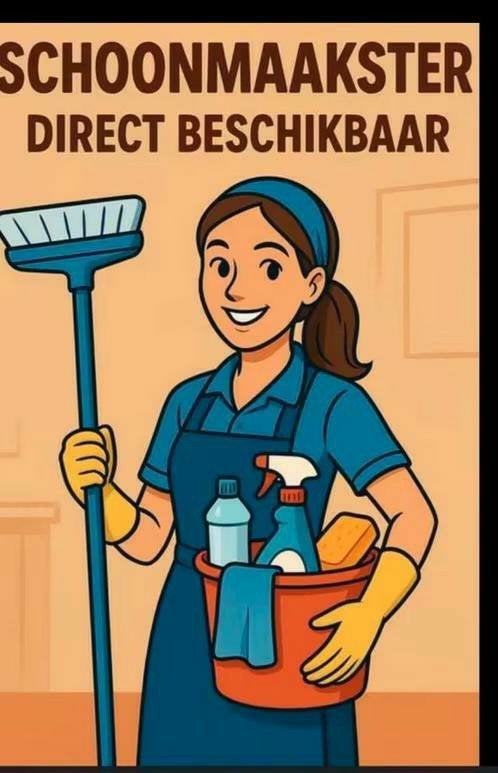 schoonmaakster gezocht?