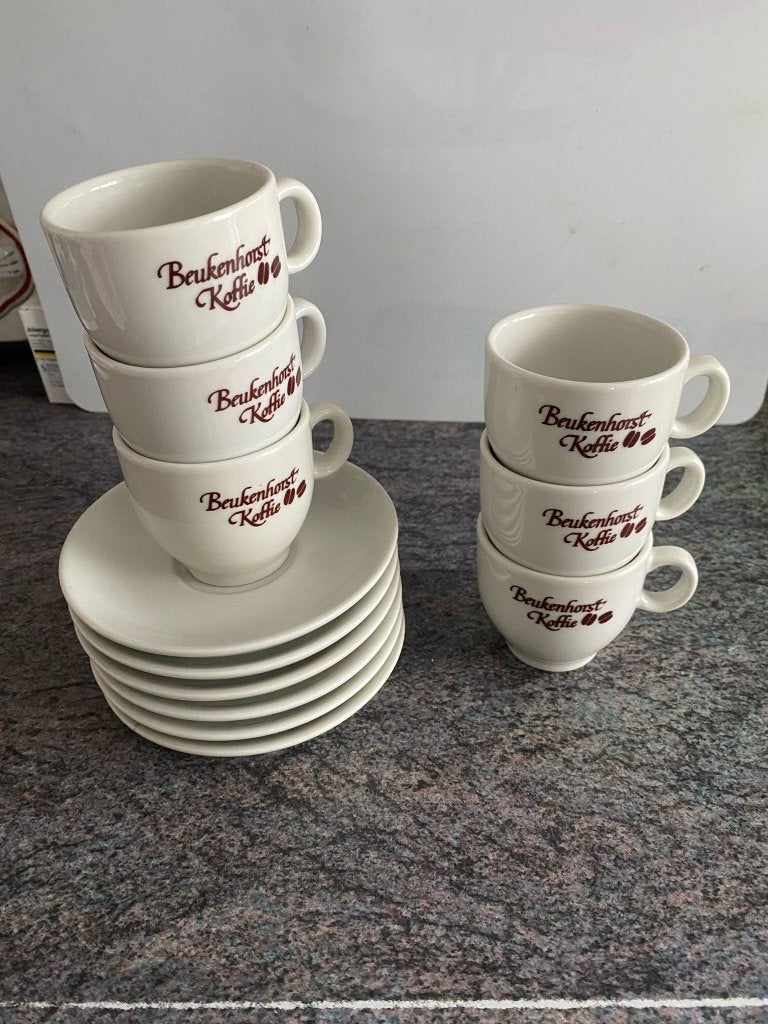 Kopjes en Schoteltjes, Huis en Inrichting, Gebruikt, Ophalen of Verzenden, Overige stijlen, Kop(pen) en/of Schotel(s)